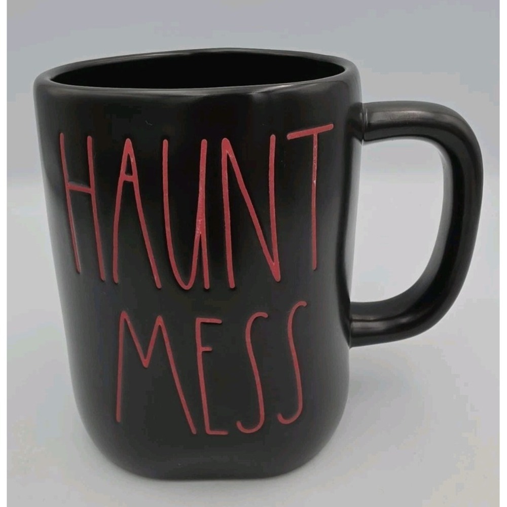 Whimsical Halloween Rae Dunn Haunt Mess Mug In Black 2022